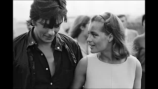 Romy Schneider and Alain Delon- Romance in Pictures- Dean Martin "I Will"