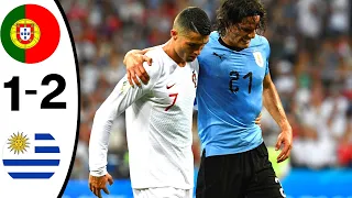 Uruguay 2 x 1 Portugal World Cup Match Extended Highlights 2018  #Ronaldo #football #Cavani