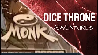 Dice Throne Adventures TTS Solo - Monk -Fallen Gun Slinger