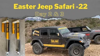 Easter Jeep Safari -22, Day 2 & 3