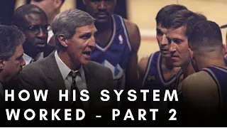 Jerry Sloan's 90s Utah Jazz Offense Part 2 - Low Post & Split Action