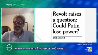 Mancato golpe in Russia, il prof. Parsi: "Putin esce più debole"