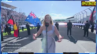 F1 Albert Park Circuit 2023 - National Anthem of Australia Formula 1 2023 | Advance Australia Fair!