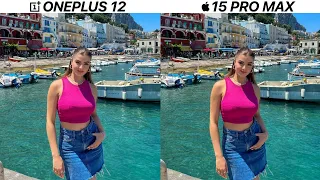 OnePlus 12 VS iPhone 15 Pro Max Camera Test Comparison