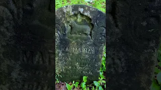Found an abandoned Pennsylvania cemetery high atop a mountain. #shorts #ytshorts #exploring #history