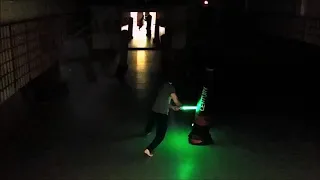 Jedi Lightsaber Fitness Workout