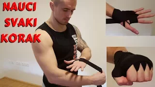 How To Wrap Hands for MMA, Boxing, Kickboxing - Step By Step