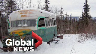 "Into the Wild" bus is now out of the Alaskan wild