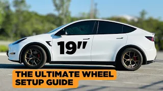 19 Inch Tesla Model Y Wheels - The Ultimate Setup Guide #martianwheels #tesla #2023
