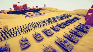 CAN 150x MILITARY SOLDIER CAPTURE ENEMY BASE? - Totally Accurate Battle Simulator TABS