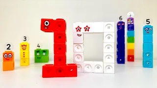 Best Numberblocks Toy Learning⭐Alpha Blocks My Stamper Set⭐Learn to Read Number 1 to 10 Simply Math🧮