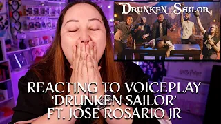 Reacting to Voiceplay 'Drunken Sailor' Ft Jose Rosario Jr #voiceplay #voiceplayreaction #reaction