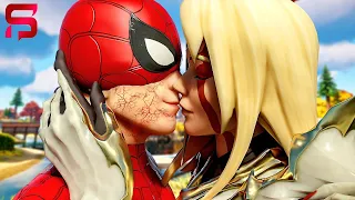 The Ageless Sister's TOXIC KISS SEDUCES Spider-Man.. Fortnite Chapter 4