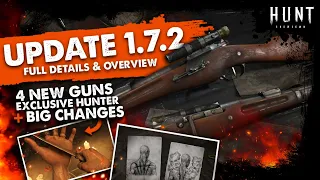 “DARK TRIBUTE” rewards + dual wield nerfs, *NEW* GUNS & more! (HUNT: Showdown Update 1.7.2 Preview)