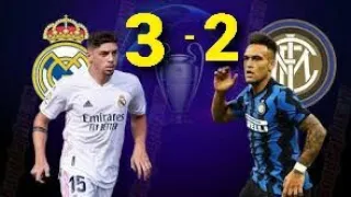 Highlights Real Madrid vs Inter Milan (3 - 2) All Goals