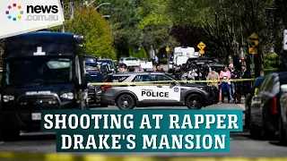 Security guard shot at rapper Drake's mansion -police