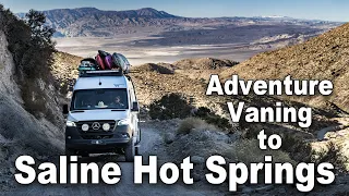 Exploring Salina Valley Hot Springs in a 4x4 Sprinter Van (Death Valley, CA)