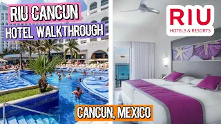 RIU CANCUN HOTEL WALKTHROUGH! | Mexico Hotel Review | Inspiring Vanessa