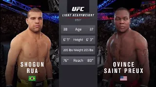 UFC 274 - Shogun Rua vs Ovince Saint Preux (EA Sports UFC 4) CPU vs CPU