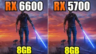 RX 6600 vs RX 5700 - 1080p & 1440p Gaming Benchmarks