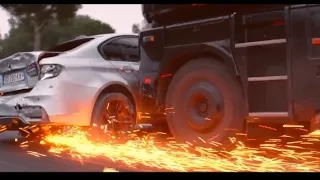 English movie fight Balti Ya Lilifeat HamoudaERS Remix Overdrive Stealing Car Scene A3,S4,X4,V8,