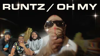 AMERICANS FIRST REACTION TO Kwengface - Runtz / Oh My (Official Video)