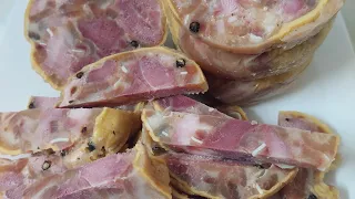 Cách làm THỊT NGUỘI ( Jambon)  thơm ngon thịt đỏ vô cùng dễ.