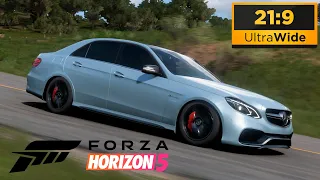 Mercedes E63 AMG - Freeroam & Race | Thrustmaster T150 Gameplay | Forza Horizon 5