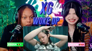 XG - WOKE UP (Official Music Video) reaction | MAD SCIENTIST EDITION 👩🏻‍🔬👩🏾‍🔬🐺