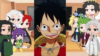 One piece react to luffy | Gacha