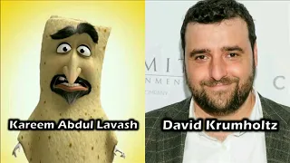 Characters and Voice Actors - Sausage Party