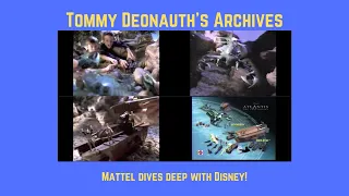 Disney's Atlantis action figures and vehicle toys by Mattel commercial (June 2001)