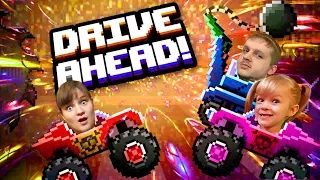 ЧЕЛЛЕНДЖ Drive Ahead Мама и Папа кто выиграет Битва машинок игровой мульт от МультиPlay