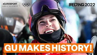 Eileen Gu makes history winning three medals at one Olympic Games | 2022 Winter Olympics