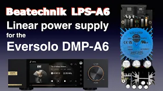 Beatechnik LPS-A6 linear power supply for the Eversolo DMP-A6