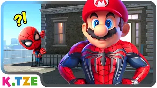 Mario Wants to be like SPIDERMAN 🕸😍 Super Mario Odyssey Story