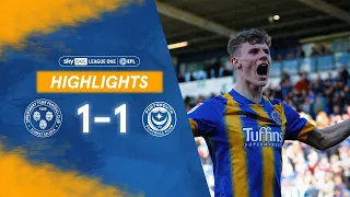 Shrewsbury Town 1-1 Portsmouth | Highlights 22/23