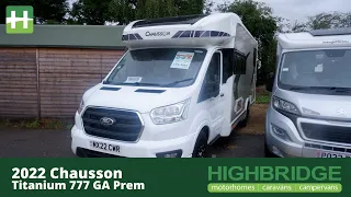 2022 Chausson Titanium 777 GA Prem