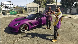 JOINING A GANG - TAKING OVER ALL STREETS!! (GTA 5 Mods)