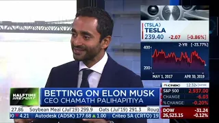 Chamath Palihapitiya on Tesla with Scott Wapner - CNBC (04.30.2019)