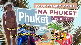 Daily vlog z Phuket 🏝️ skuter 🛵 plaża 🏖️ zakupy 🛒Tajlandia VLOG🎥
