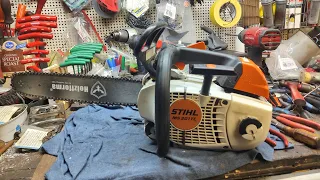 STIHL ms201tc FOR @groundpounder24365 .. TEARDOWN FOR PORT WORK😎💯🤙🏻