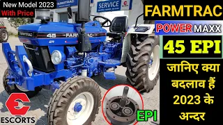 Farmtrac 45 New Model 2023 । Farmtrac 45 Power Max । 45 Farmtrac tractor 2023। Escort ट्रैक्टर