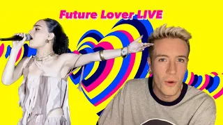 REACTING TO FUTURE LOVER LIVE  🇦🇲 Brunette - Future Lover @ Madrid PreParty