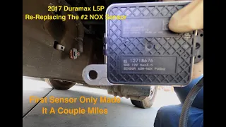 2017 Duramax 6.6 L5P Nox Sensor Replacement