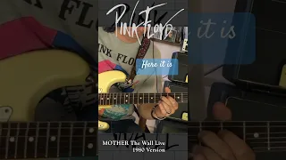 Mother Pink Floyd cover (Extended Solo) The Wall live 1980 #pinkfloyd #davidgilmour #mother #solo