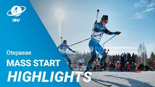 World Cup 21/22 Otepaeae: Men Mass Start Highlights