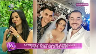Teo Show (19.09.) - Carmen de la Salciua, acuzatii de infidelitate pentru fostul sot, Culita Sterp!