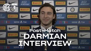 INTER 3-0 GENOA | MATTEO DARMIAN EXCLUSIVE INTERVIEW [SUB ENG] 🎙️⚫🔵