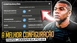 TUDO SOBRE A MELHOR CONFIGURAÇÃO PARA JOGAR DO FC MOBILE 24 | GUIA INICIANTE EP.1